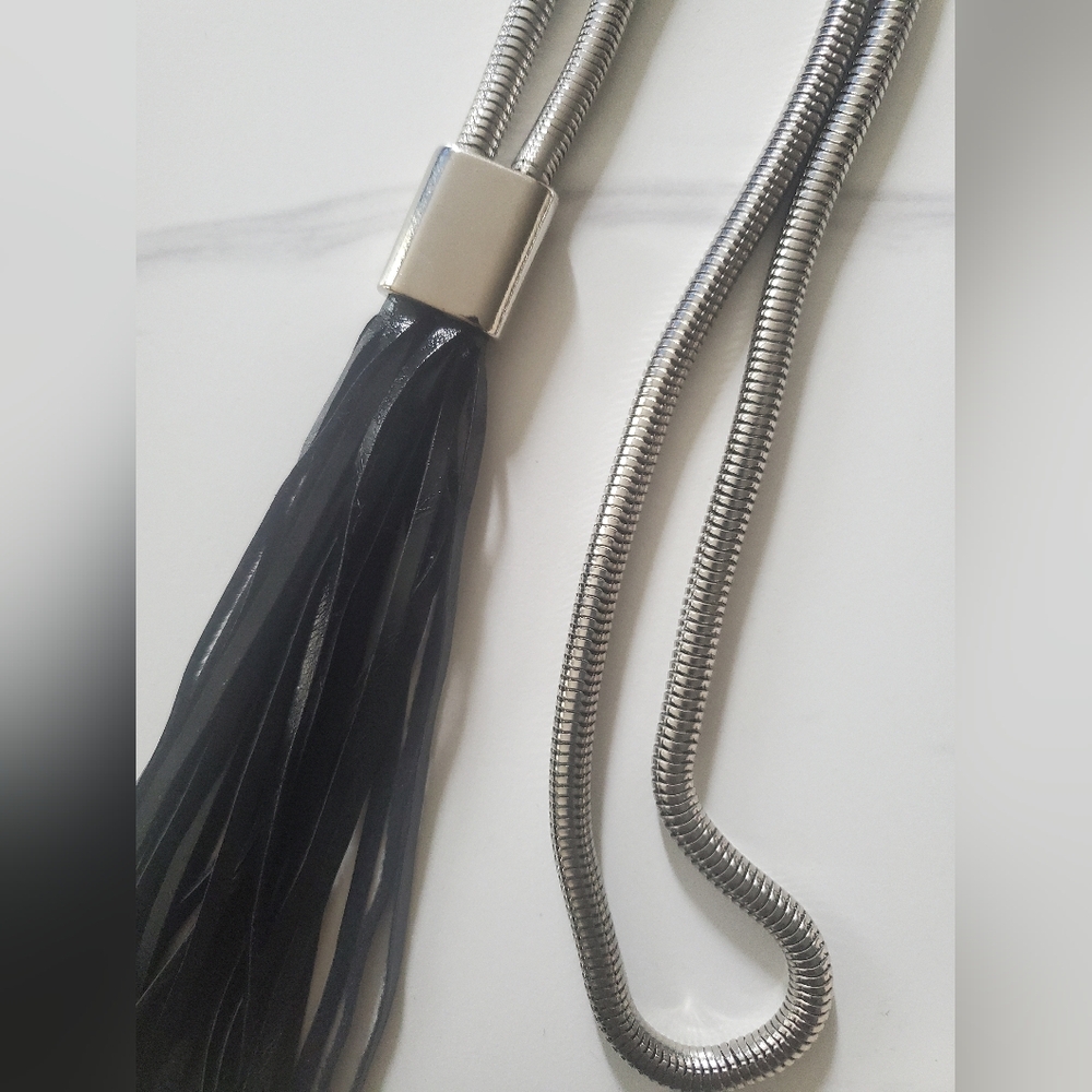 Boho Tassel Statement Necklace - image 6